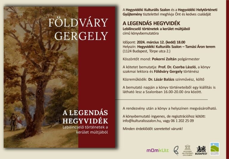Könyvbemutató – A Legendás Hegyvidék